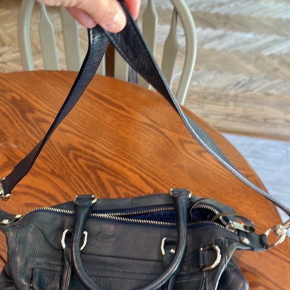 Rebecca Minkoff Navy Blue Pebbled Leather - Picture 8 of 16